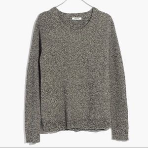 * Madewell Crewneck Crossback sweater